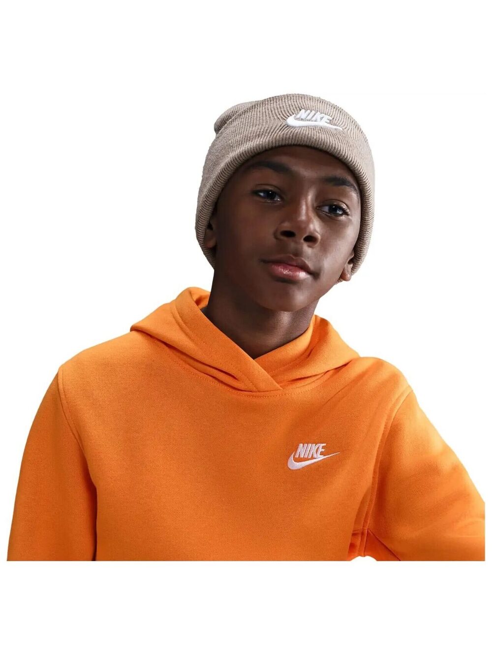 NWT New Nike Kids Sportswear Club Fleece Pullover Hoodie (Big Kid) - XL